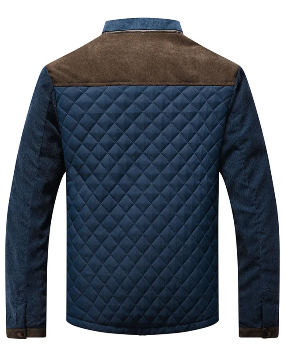 Veste pour homme de luxe Danoir Paris, élégante et sophistiquée, en tissu de haute qualité, vue en gros plan sur le mannequin.