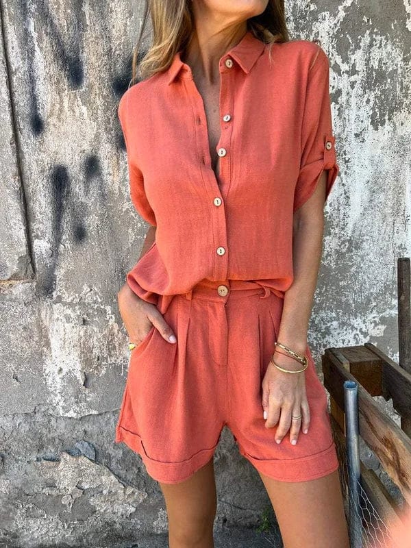 Ensemble chic décontracté Rivia de Danoir Paris, vêtements élégants et confortables pour un look décontracté sophistiqué.