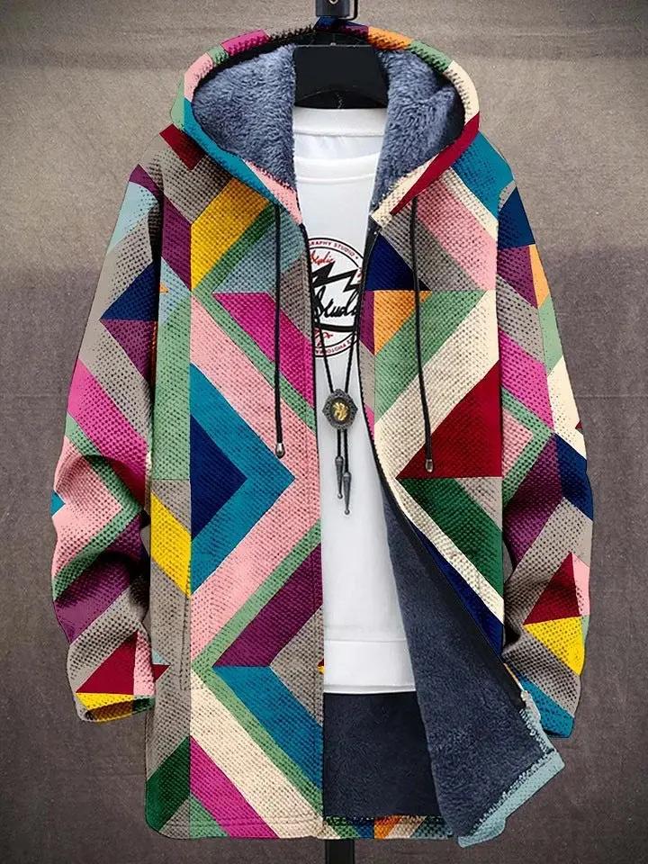 Gilet de luxe Aria de Danoir Paris, inspiré par l'art, en plusieurs couleurs, détail de tissu élégant et design artistique.