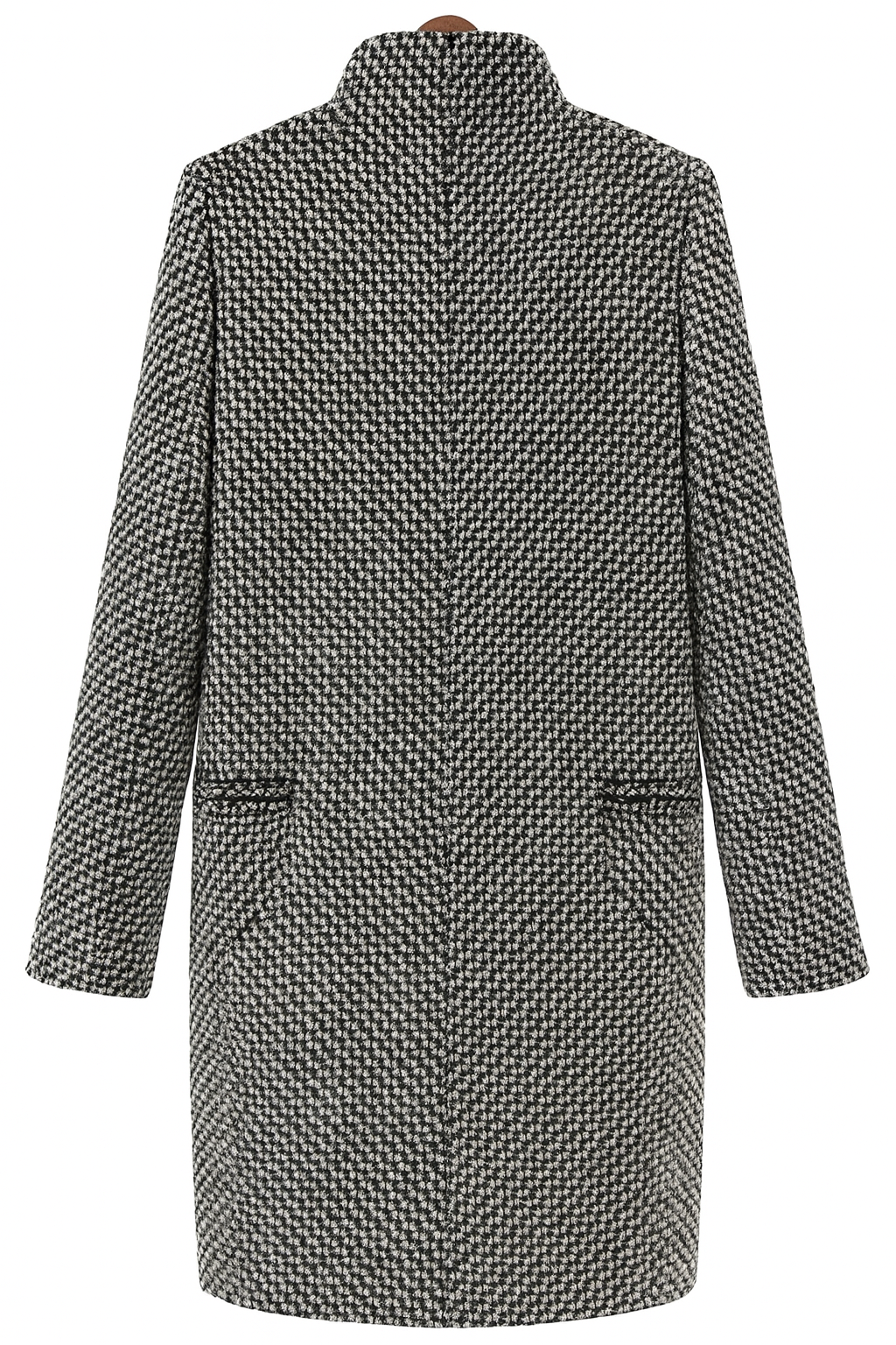 Manteau d’hiver doublé en fausse fourrure Danoir Paris, veste chaude avec col en peluche et style élégant pour femmes.