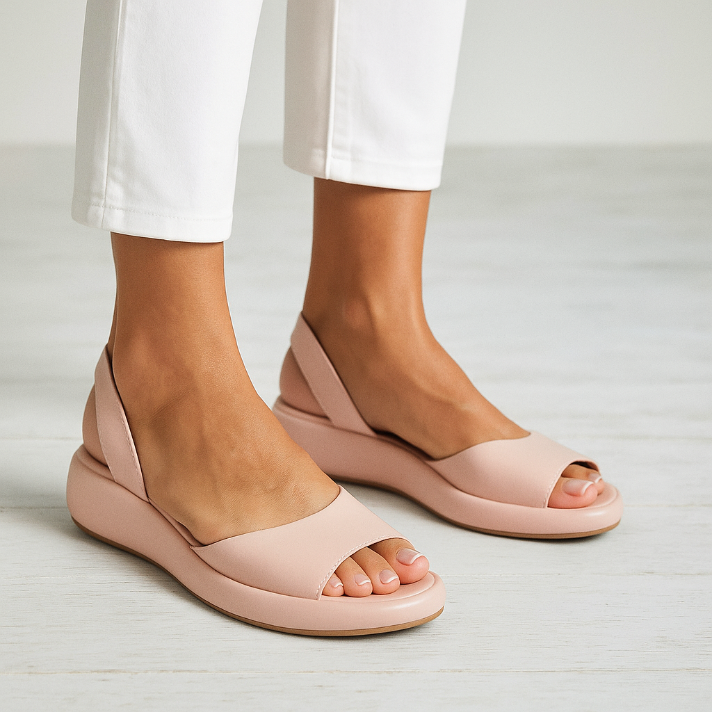 Sandales Danoir Paris Avenelle™ avec semelles intérieures orthopédiques rembourrées et style décontracté pour femmes.