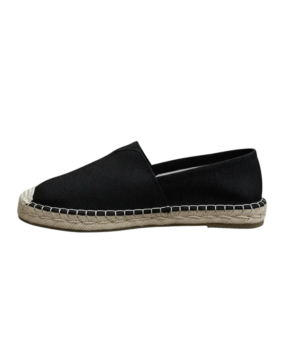 Chaussures espadrilles élégantes pour hommes Danoir Paris, en blanc, vue en détail, parfaites pour un style chic et décontracté.