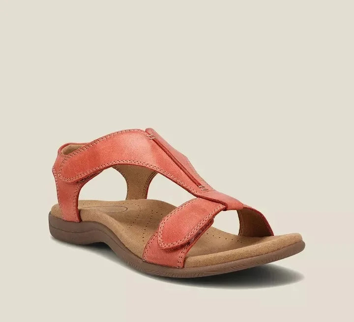 Sandales orthopédiques NELLY de Danoir Paris, confortables, en cuir noir, chaussures et sandales pour un maintien optimal.