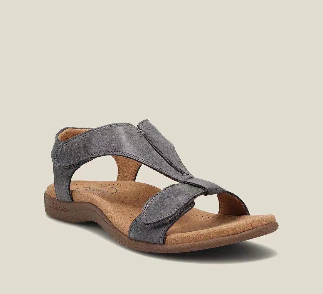 Sandales orthopédiques Danoir Paris NELLY, chaussures confortables pour femmes, sandales noires en taille 35.