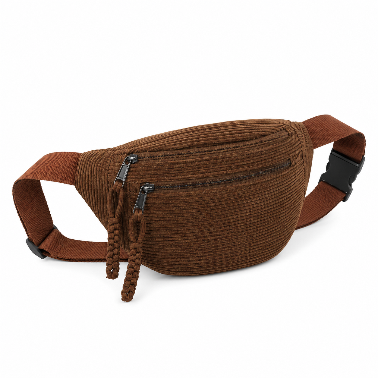 Sac à bandoulière Danoir Paris Petra en velours à rayures, élégant et texturé, pour un look sophistiqué.