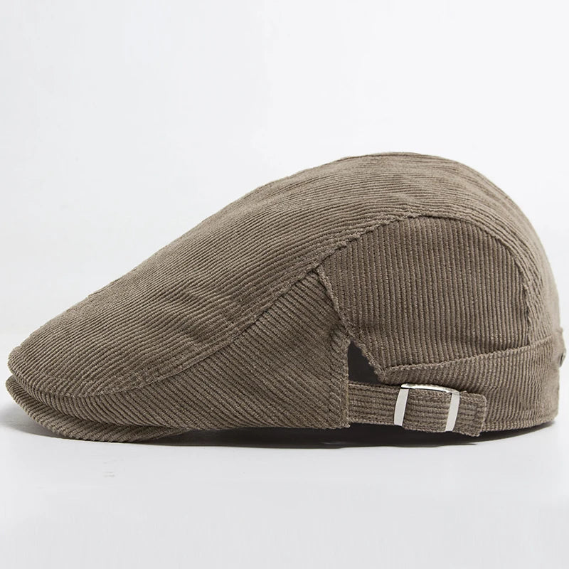 Harnais pour chien Bloom™ en velours côtelé rouge pour hommes, de la marque Danoir Paris, avec boucle en métal.