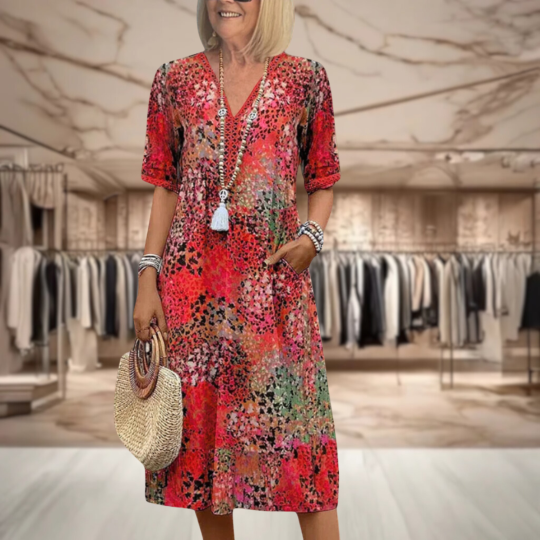 Robe élégante pour femmes Danoir Paris Albury, coupe fluide et tissu confortable, idéale pour une allure sophistiquée.