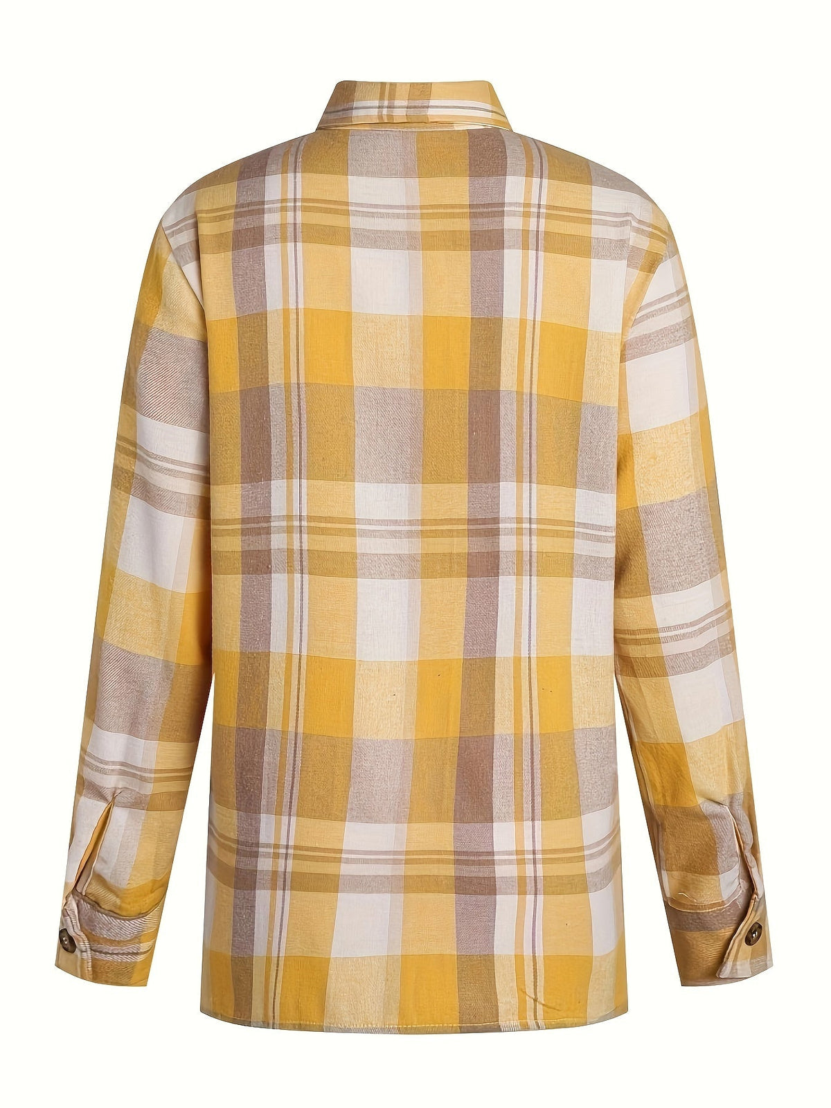 Chemise d'été jaune pour femmes Danoir Paris, manches longues, style élégant, portée décontractée, tissu léger.