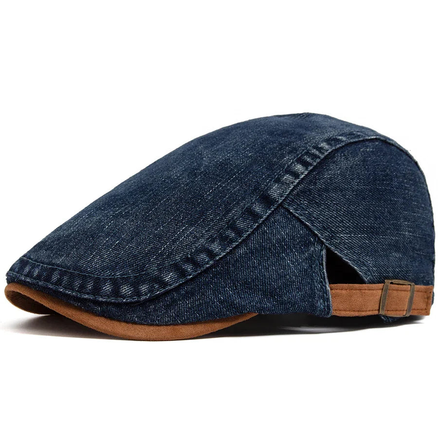 Veste en denim noir pour homme Bloom™ de Danoir Paris, style décontracté et tendance, portée sur un mannequin.