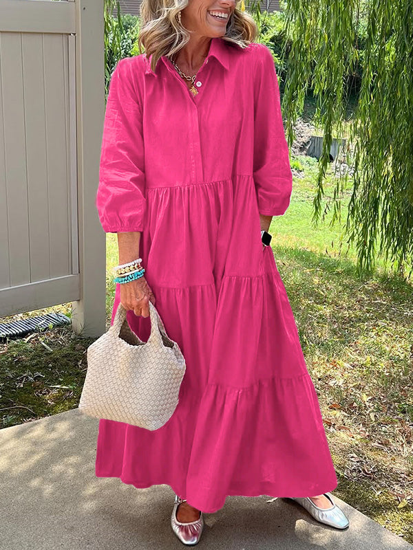 Bente - Robe Longue Élégante