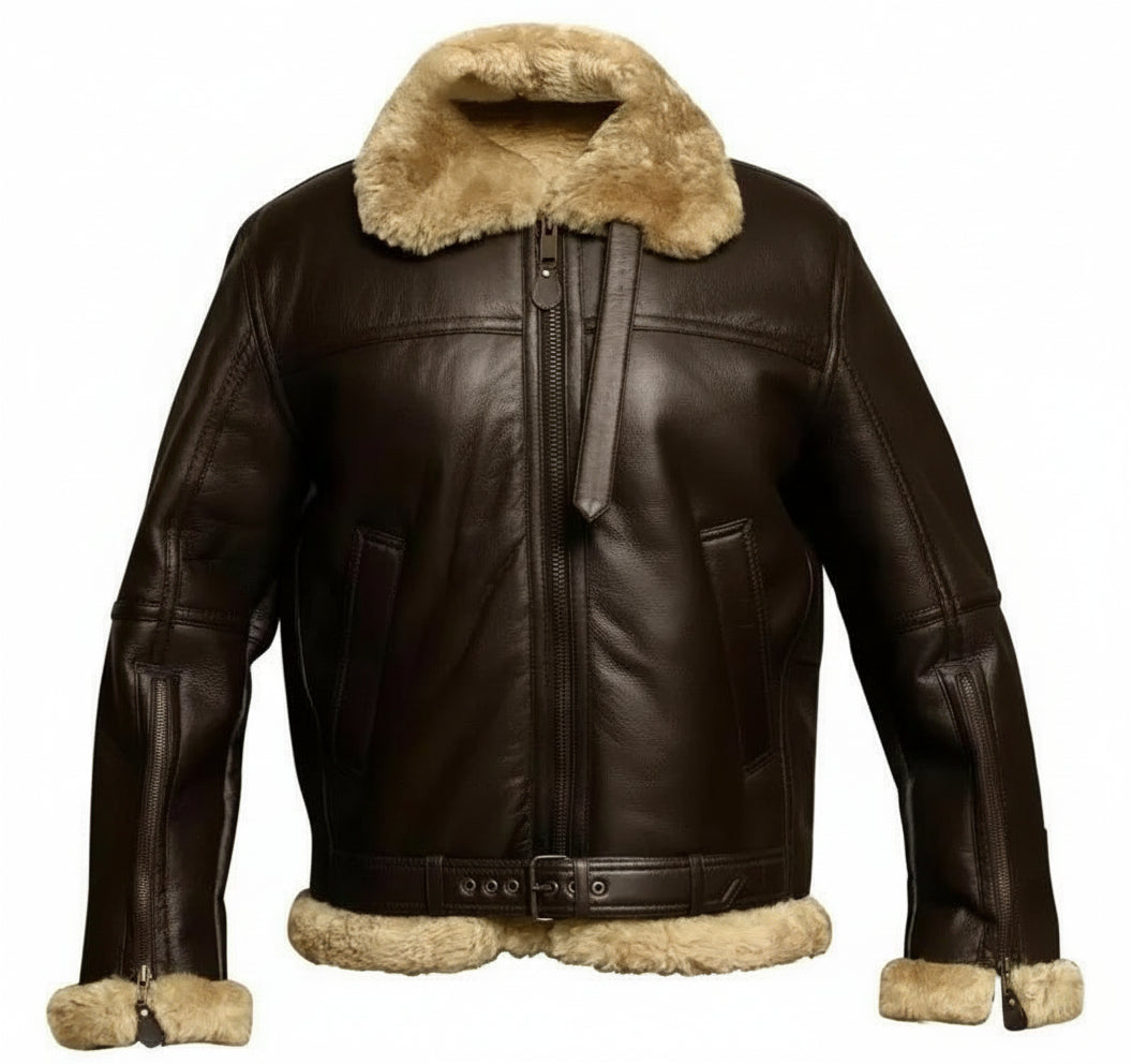 Fletcher™ | Veste en cuir d'agneau premium Danoir Paris