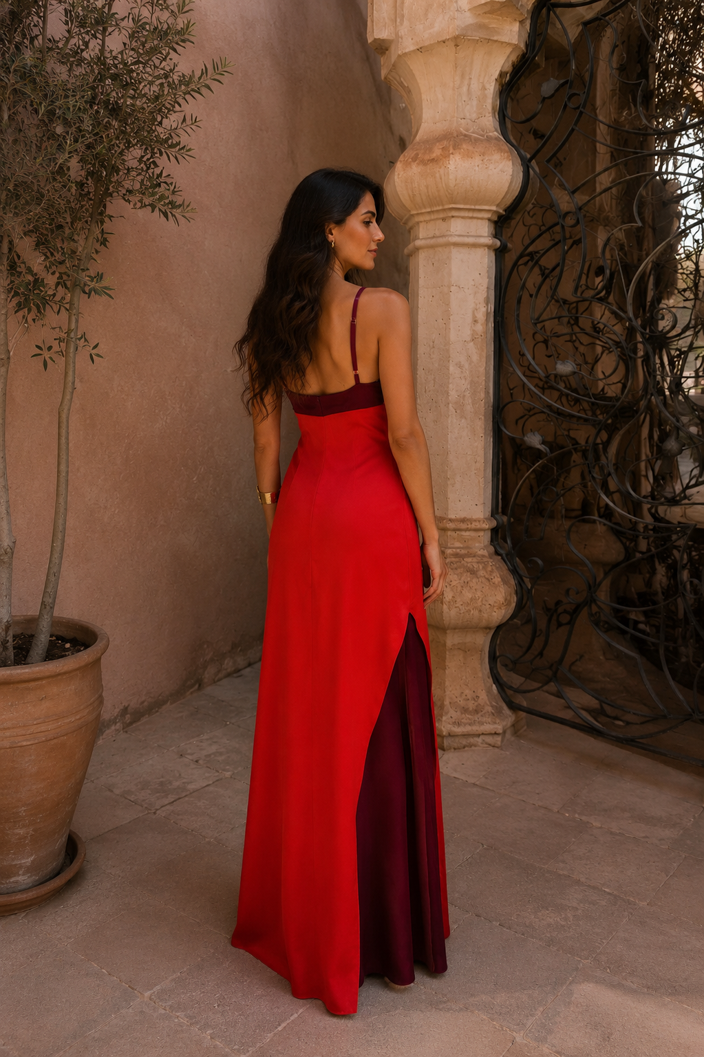 Robe Oasis rouge