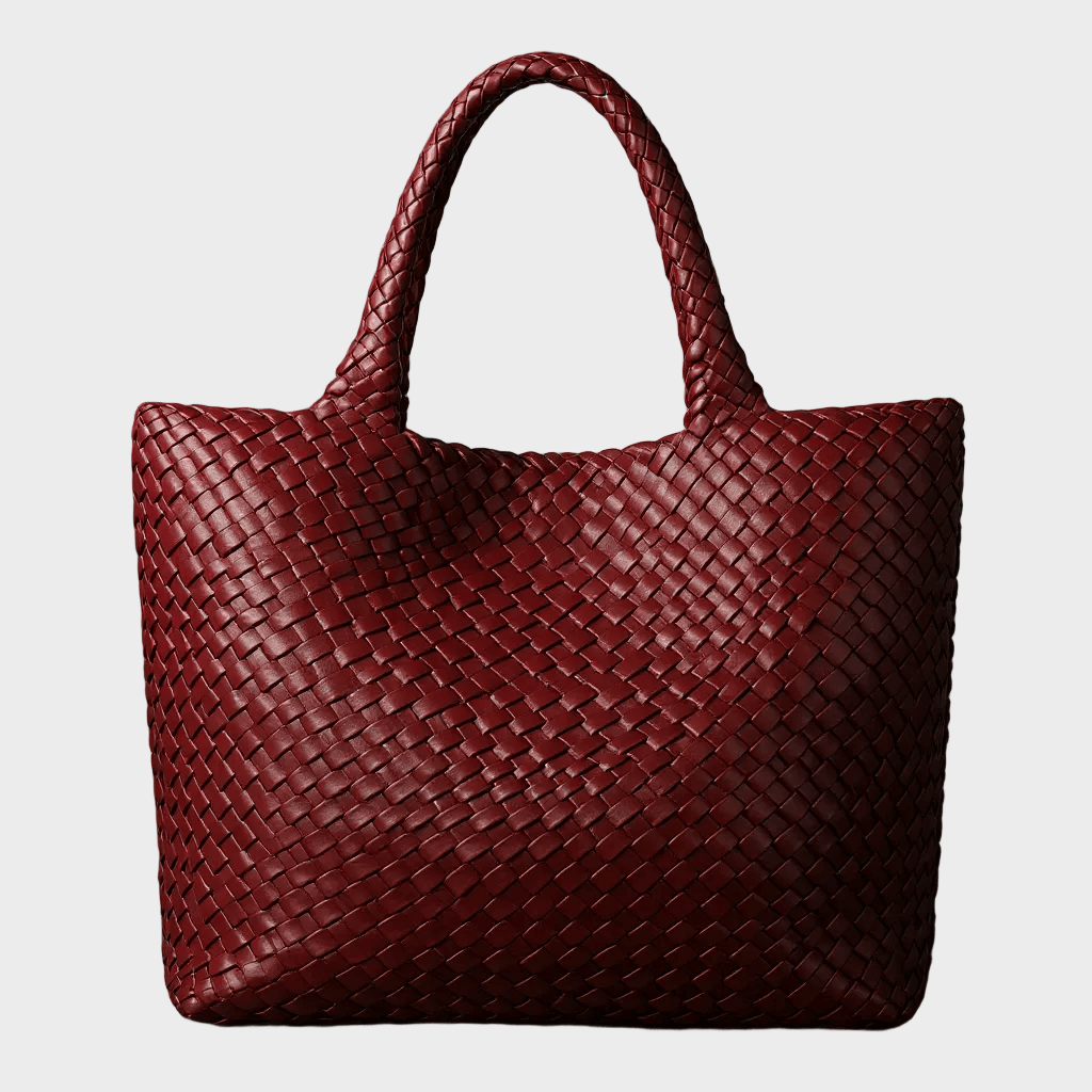 Sac à main Heritage™ Lana en cuir fait main de Danoir Paris, élégant et sophistiqué, vue en studio avec finition détaillée