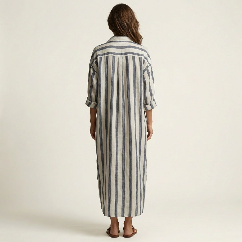 Carra | Rayé Maxi Robe