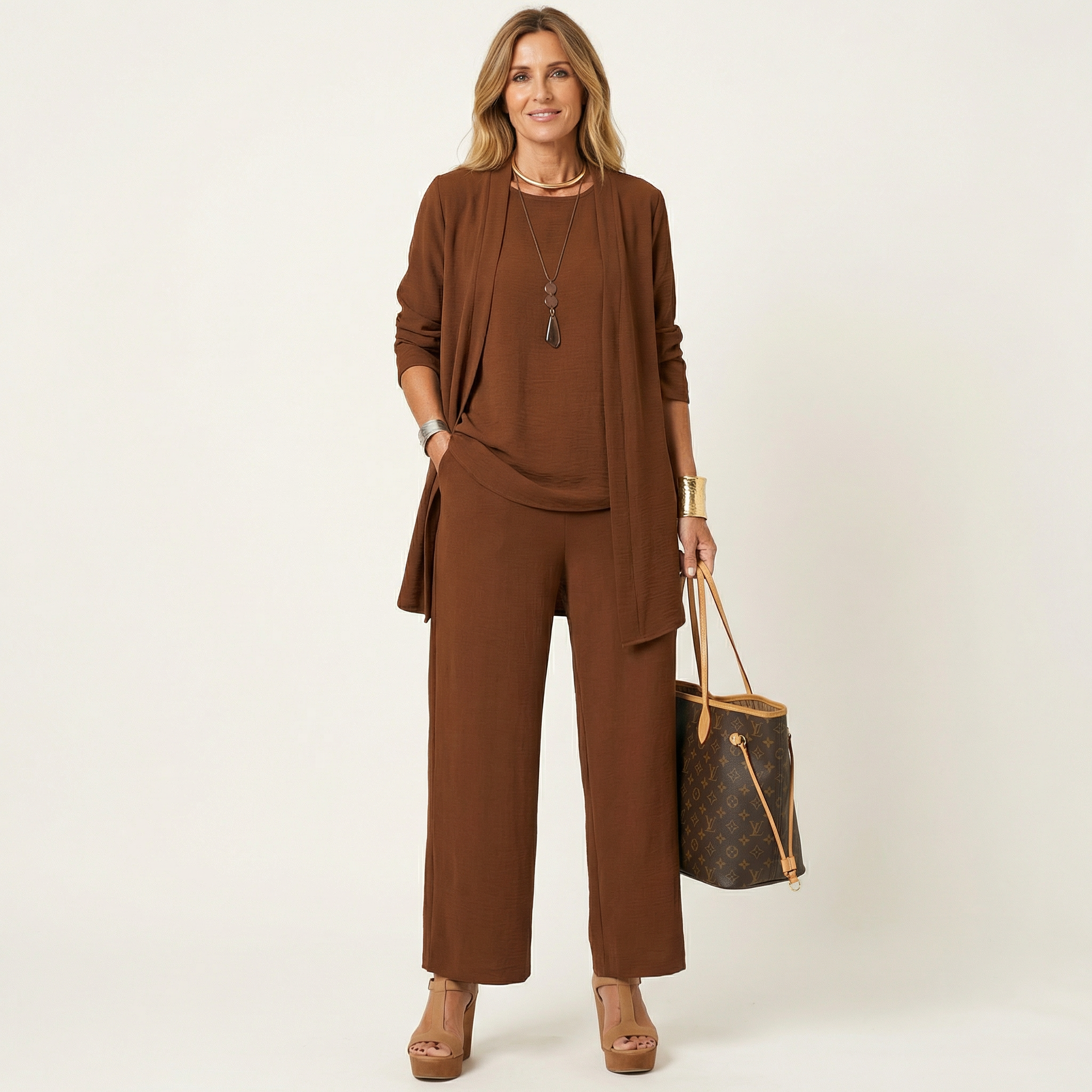 Vivienne | Ensemble Minimaliste 3 Pièces
