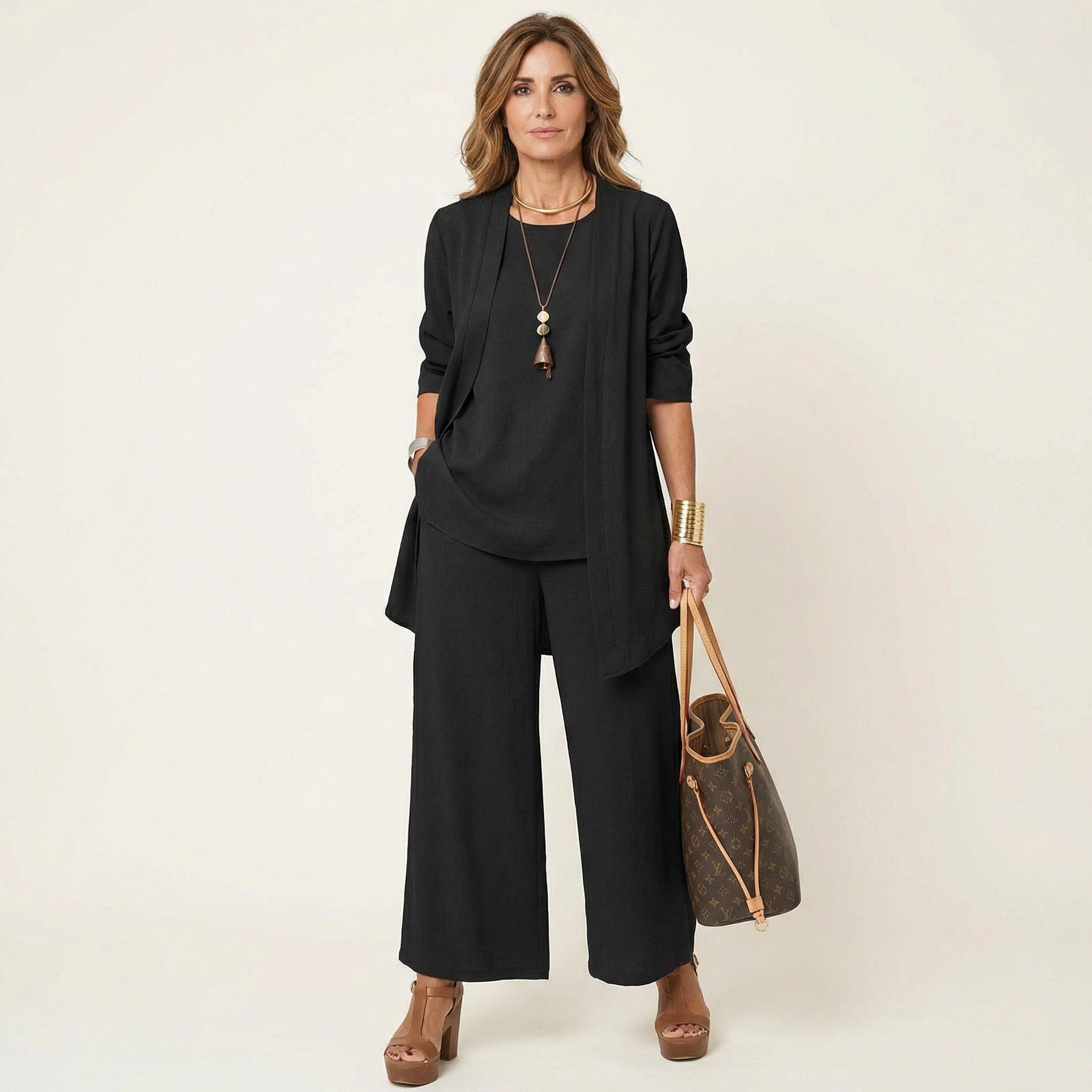Vivienne | Ensemble Minimaliste 3 Pièces