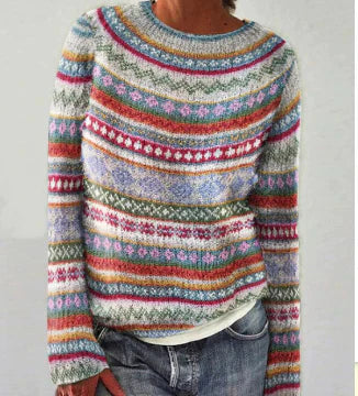Harper - Pull Vintage Élégant