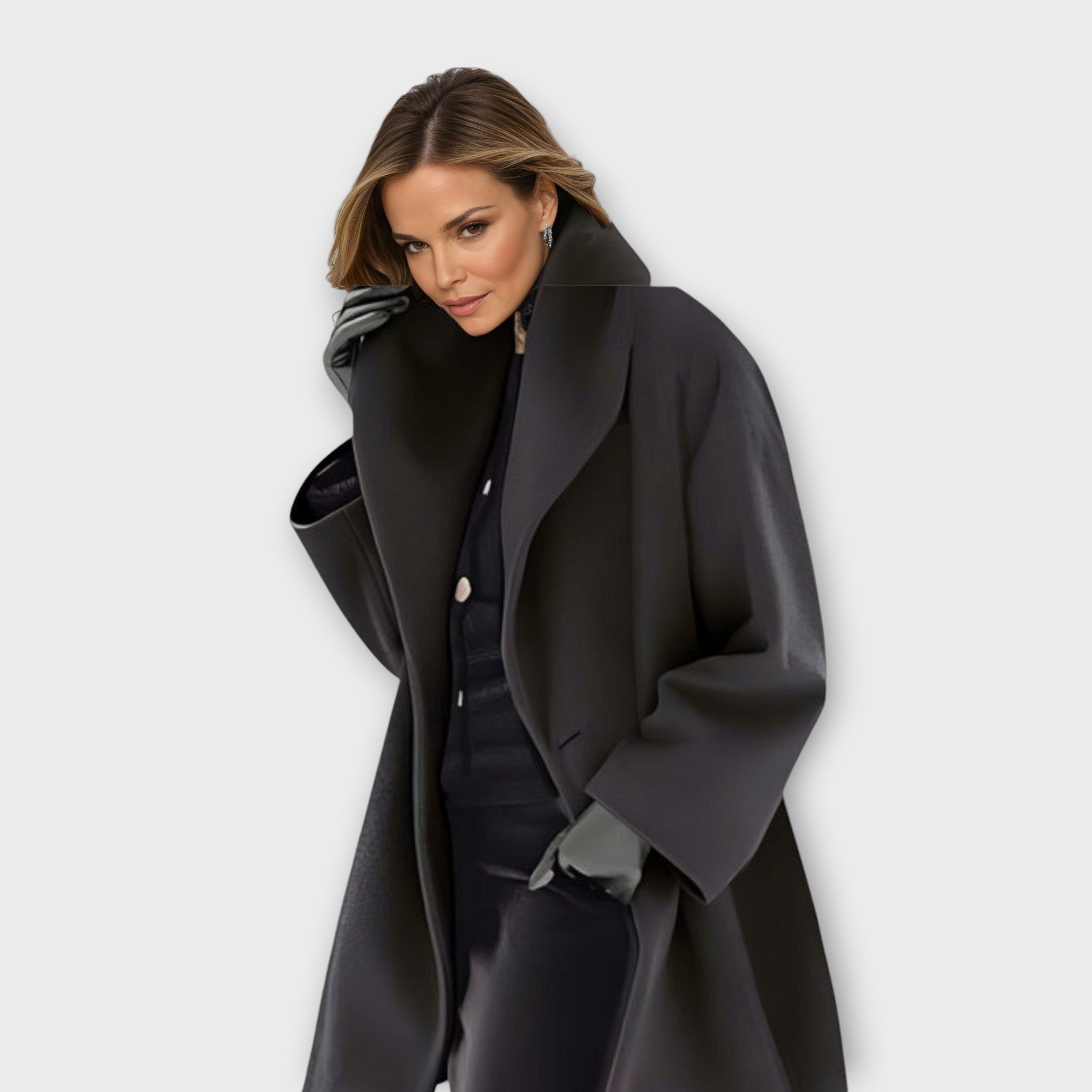 Bianchi - Manteau en laine élégant