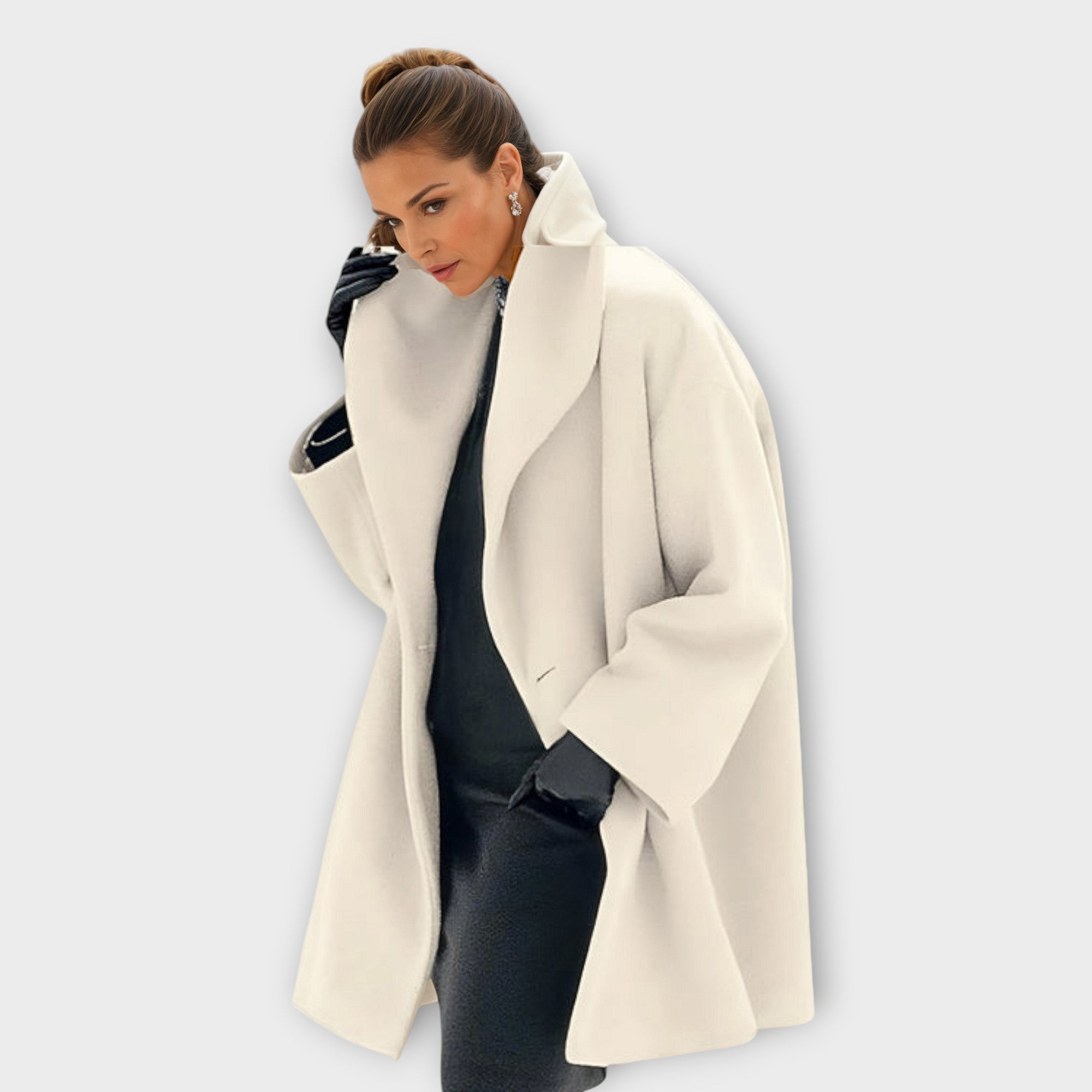 Bianchi - Manteau en laine élégant