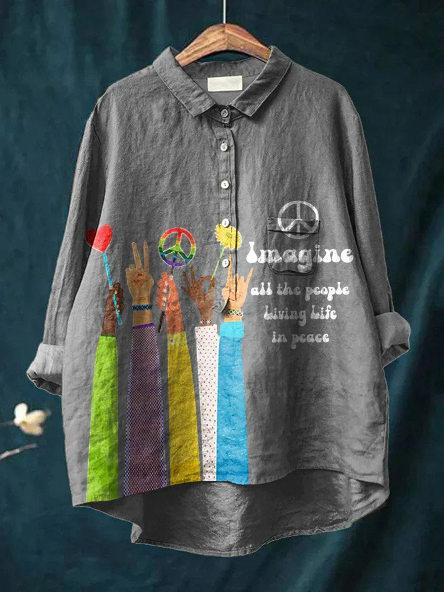 Indie | T-shirt bohème Peace