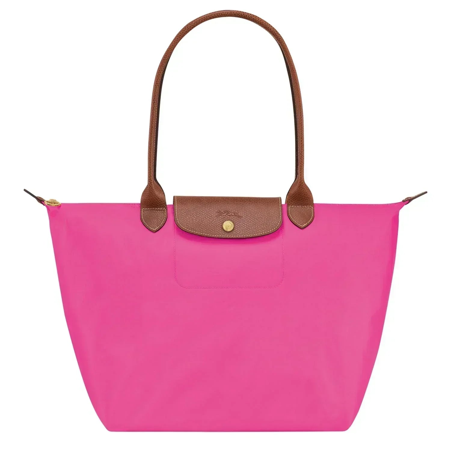 Longchamp - Grand sac cabas Le Pliage, Rose