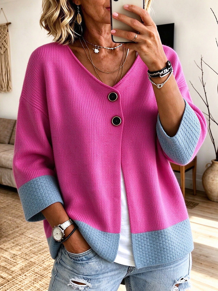 Jennifer™ | Cardigan en Tricot Coloré