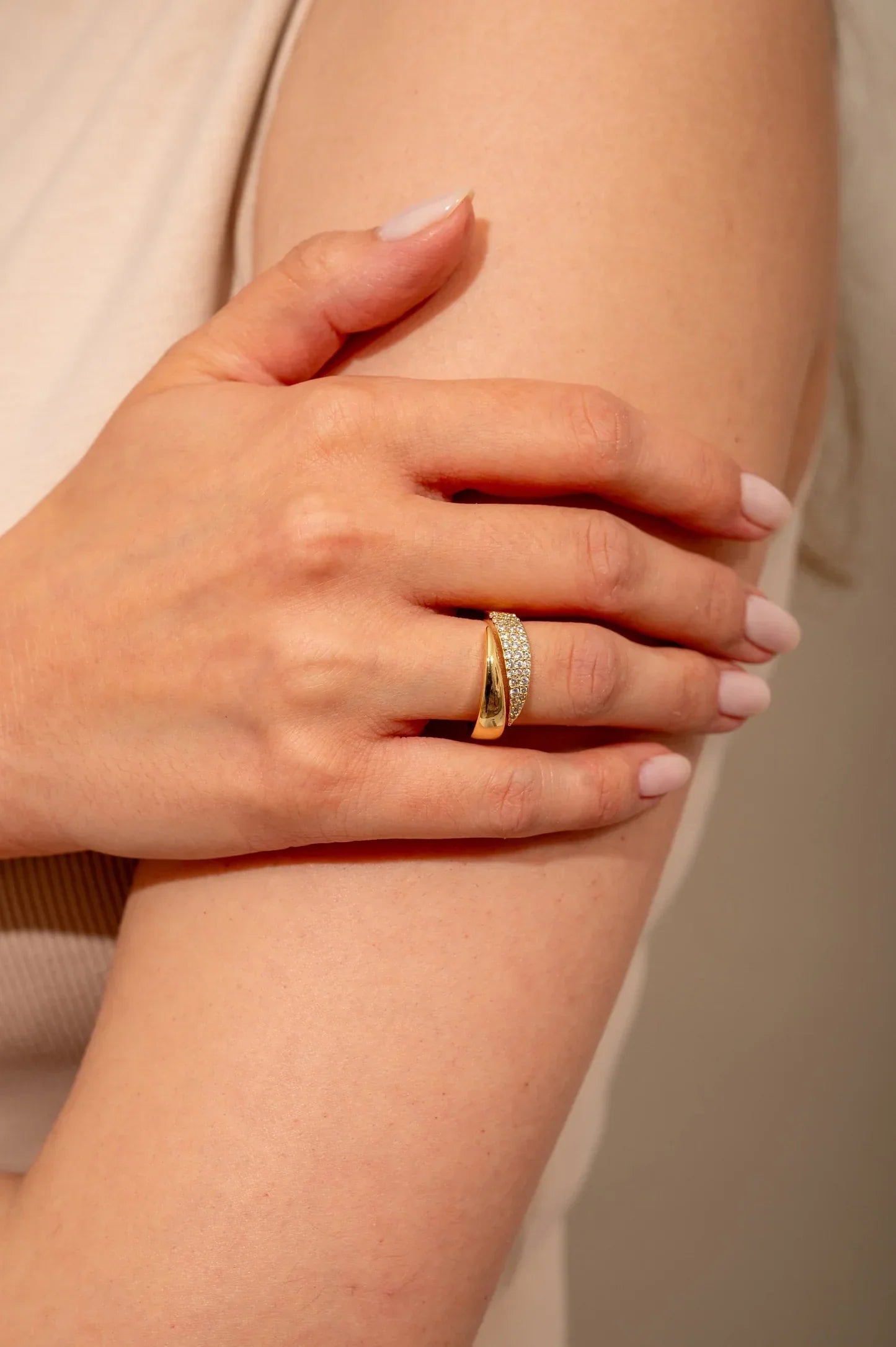 Sophie - Bague Ajustable Élégante