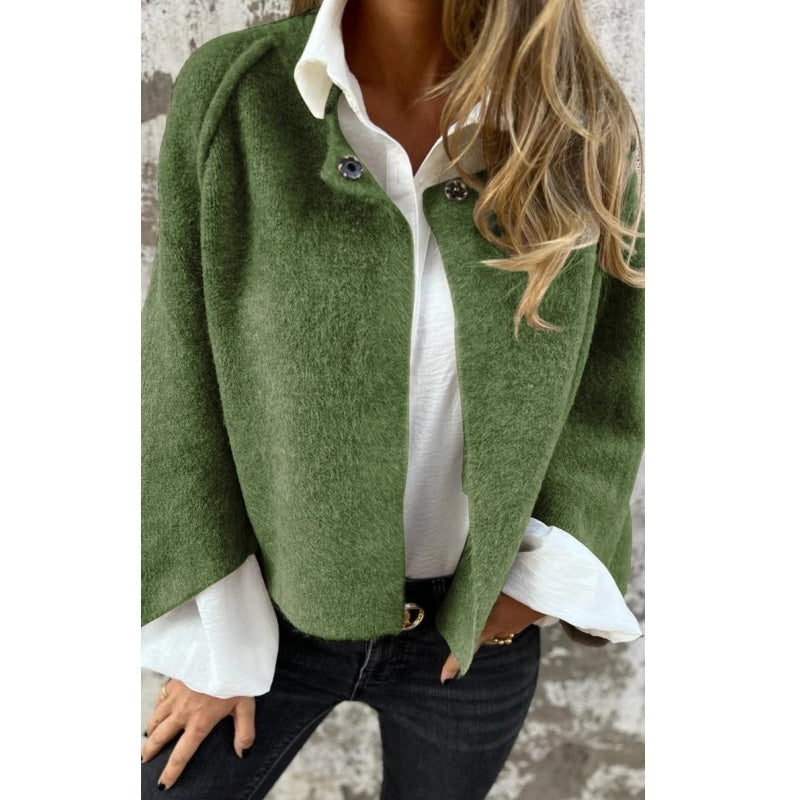 Elise - Veste Courte à Manches Évasées Élégantes