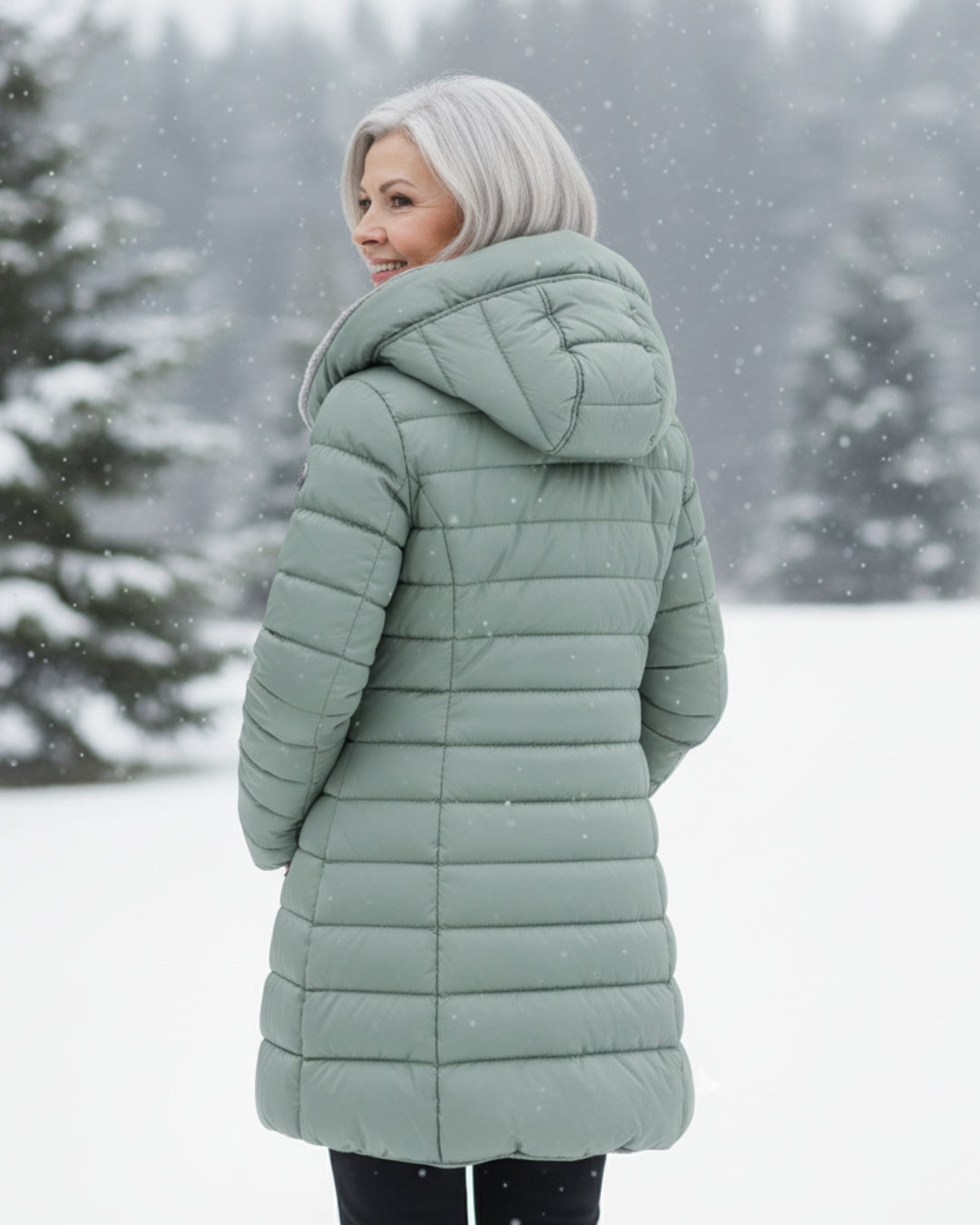 Olivia - Manteau D'hiver Élégant