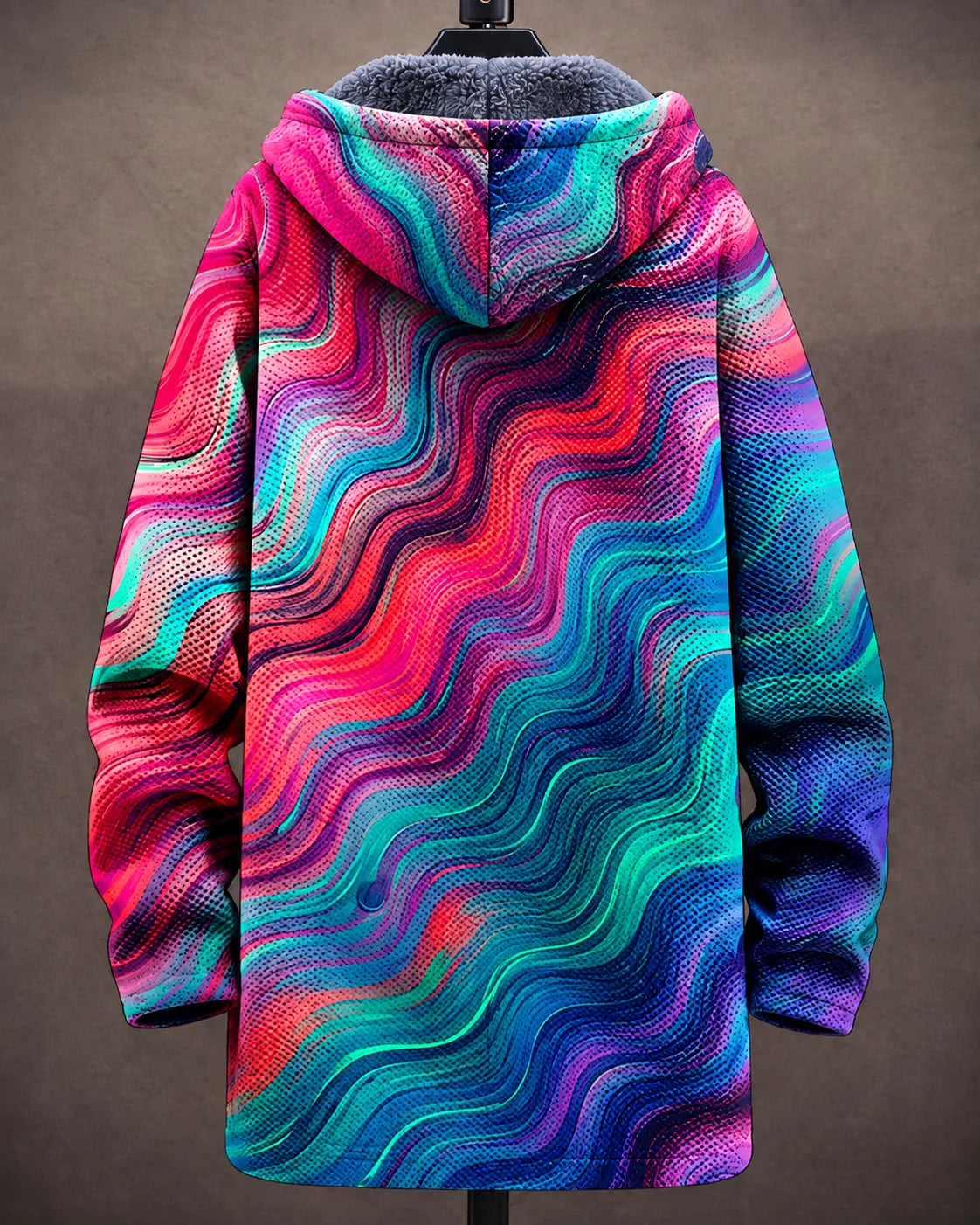 Veste à Capuche Serena - Vagues Vibrantes