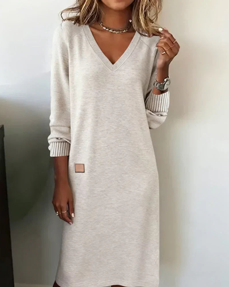 Lykke - Robe Tricotée Élégante