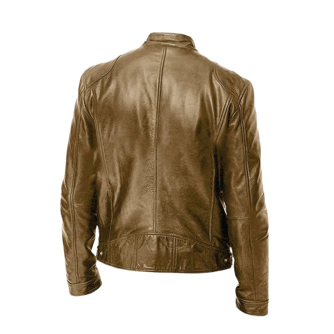 Danoir | Blouson en Cuir Décontracté