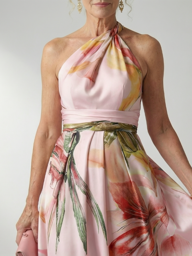 Amiel | Robe longue fleurie