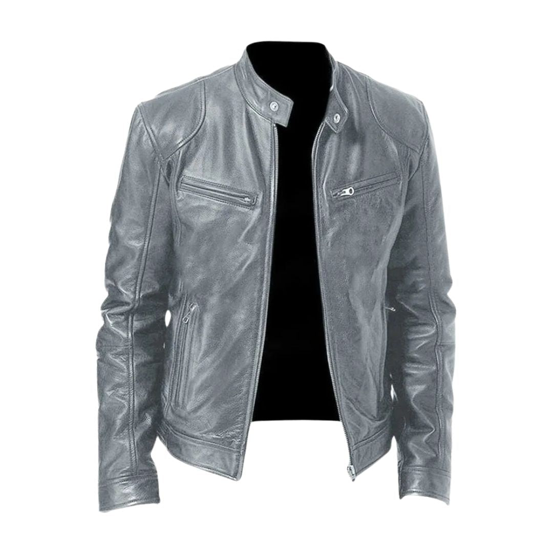 Danoir | Blouson en Cuir Décontracté