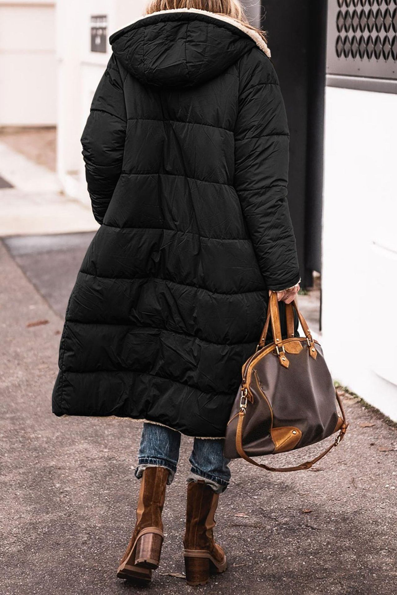 Anny - Manteau Réversible Élégant