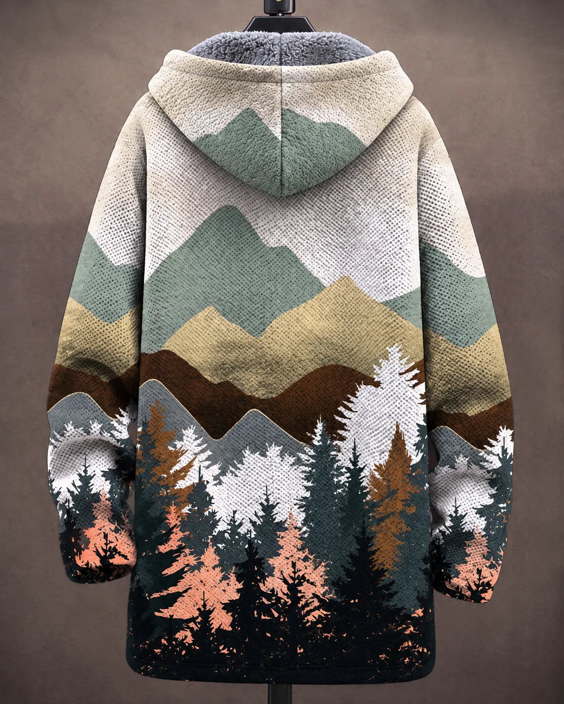 Veste à capuche Elara Vue sur les Montagnes