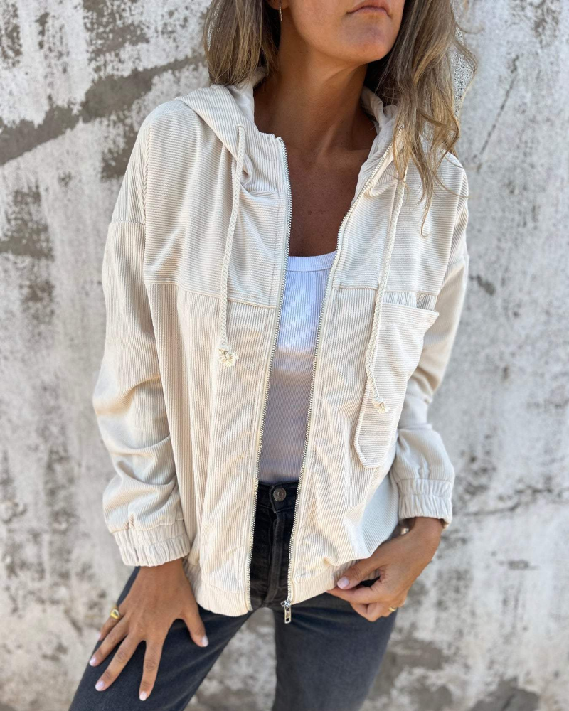 Clémence - Veste en Velours Confortable
