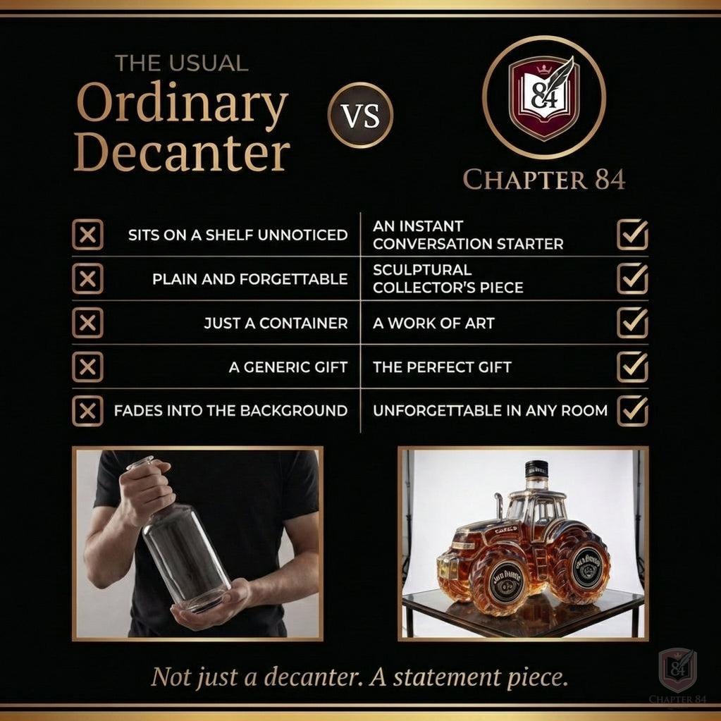 Carafe à whisky - Édition Carte du monde