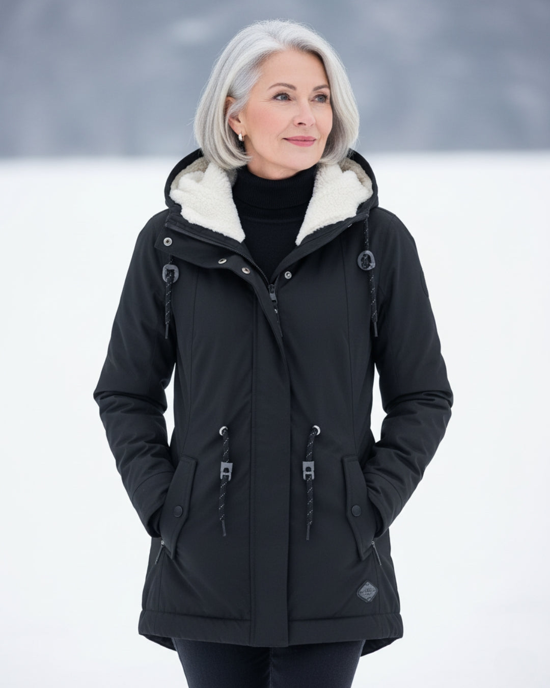 Amelia - Parka réversible élégante