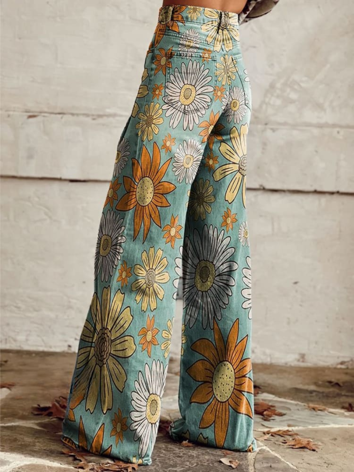 Cirilla - Pantalon palazzo fleuri