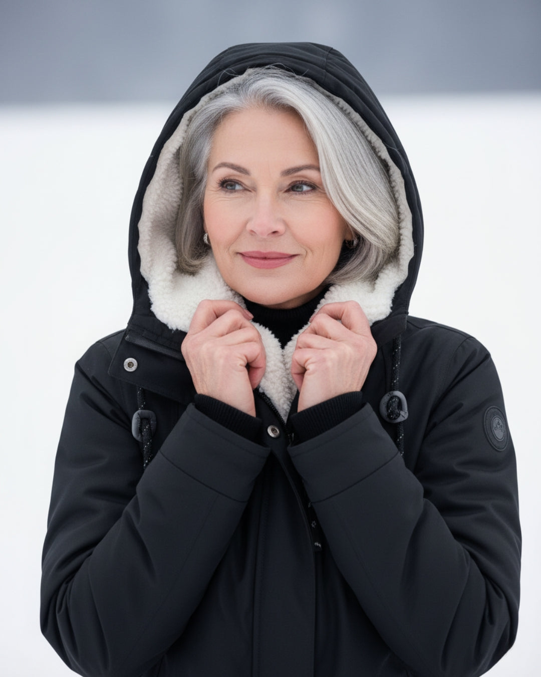 Amelia - Parka réversible élégante