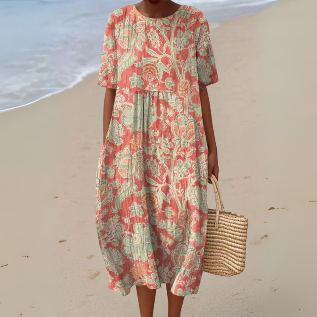 Lisa - Robe Vintage Fleurie