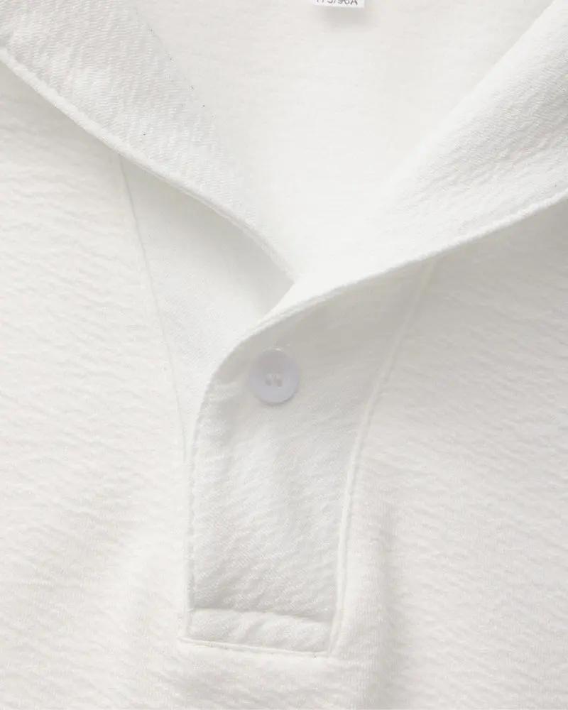 Cotton Polo & Pantalon Set Old Money