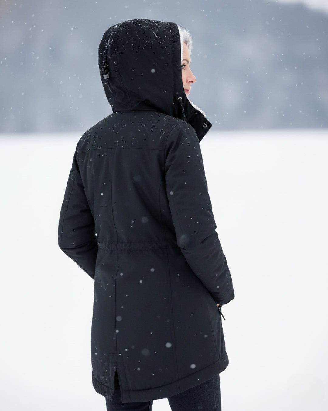 Amelia - Parka réversible élégante