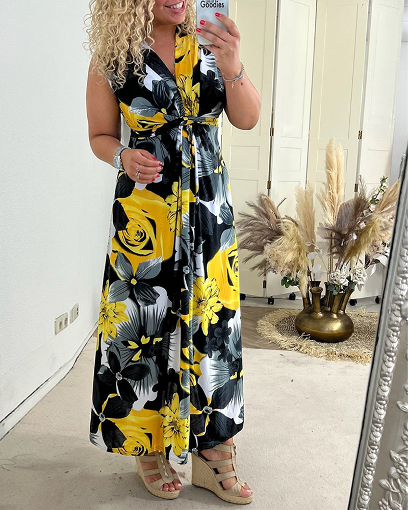 Sacha - Élégante Robe Longue d'Été
