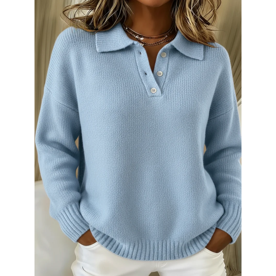 Clara - Pull Polo Élégant