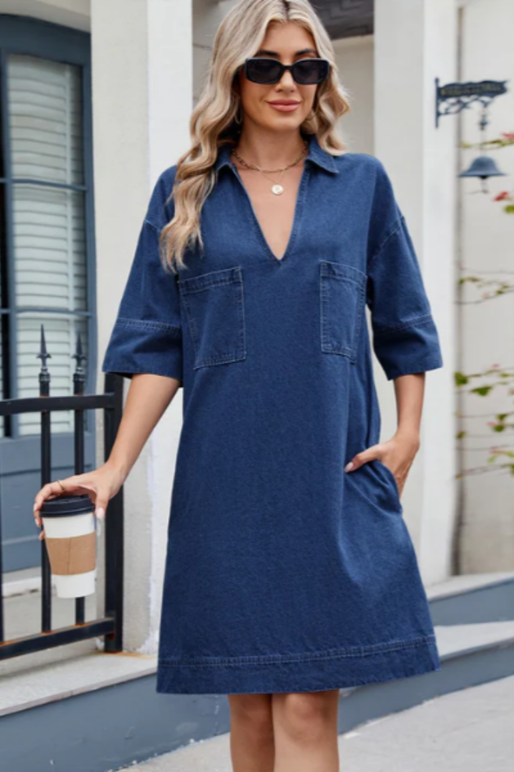 Jade | Robe décontractée en jean