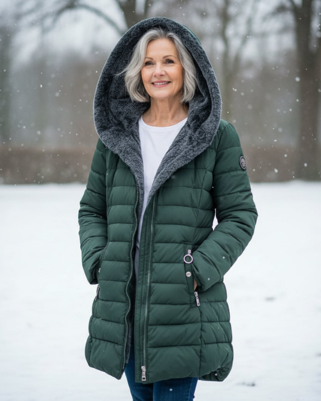 Olivia - Manteau D'hiver Élégant