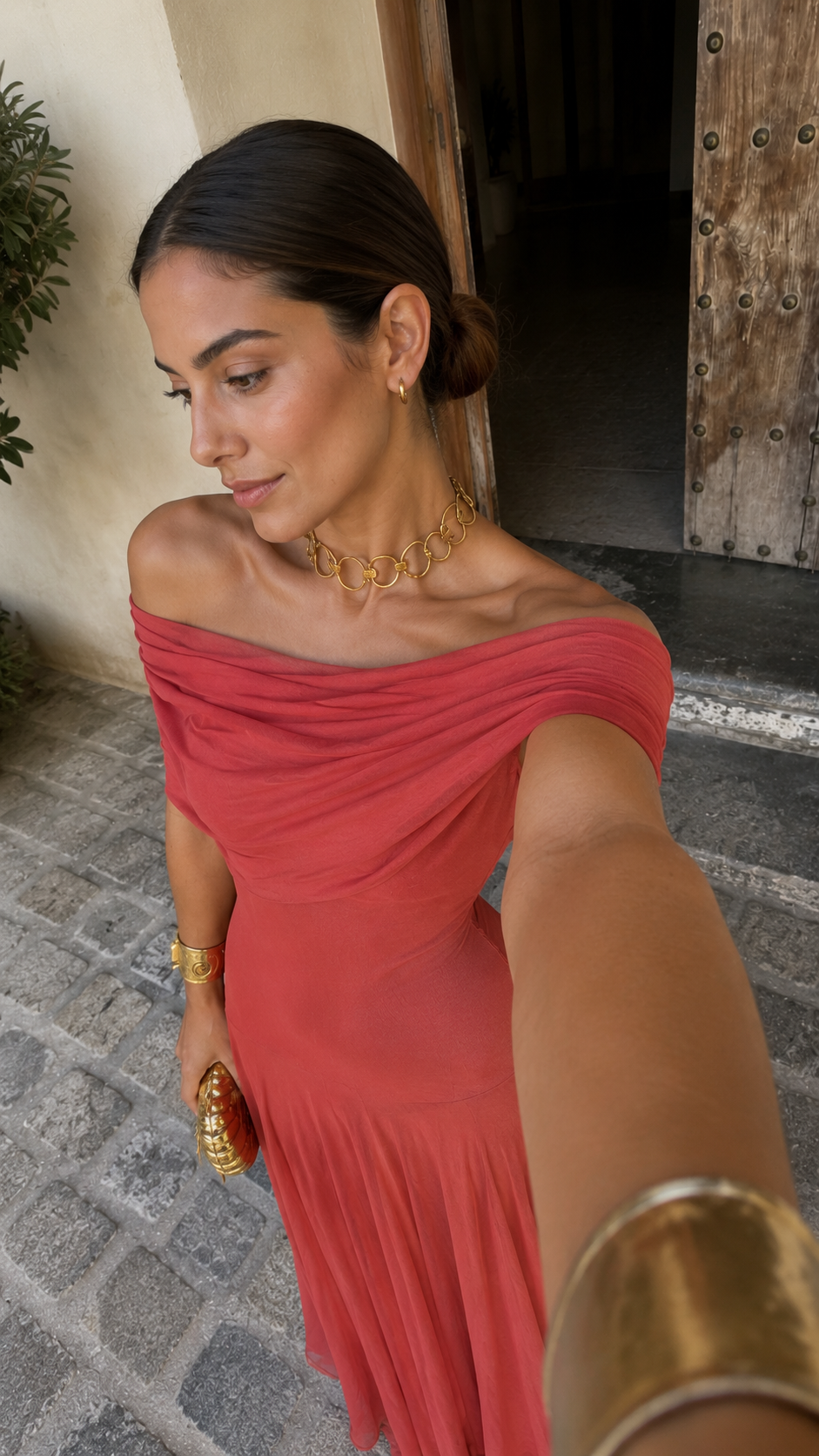 Robe Toledo Terracota Clair