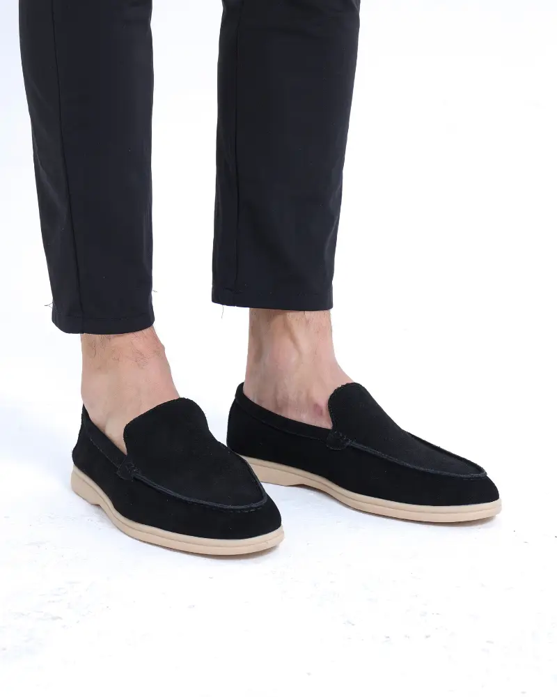 Old Money Premium Suede Loafers Old Money